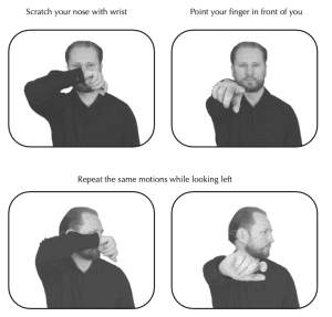 Pictures of how to properly make violin bow motion